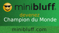 Fabian joue au Minibluff